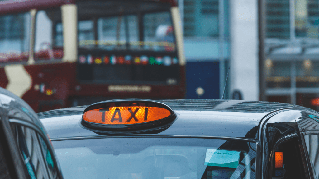 se permiten perros en los taxis negros