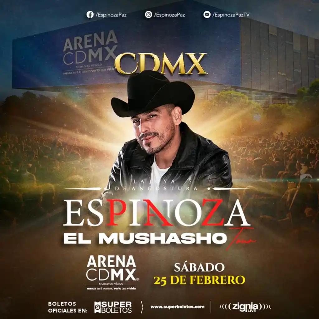 EL MUSHASHO TOUR ESPINOZA PAZ CDMX ADR Networks