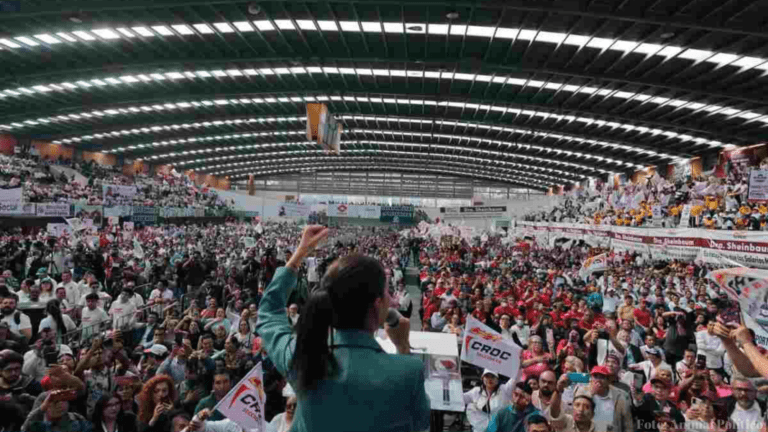 Trabajadores Sindicalizados Muestran Apoyo A Sheinbaum