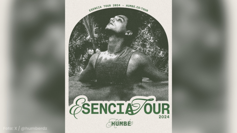 Humbe Anuncia su Gira “Esencia Tour” con Fechas y Detalles Revelados