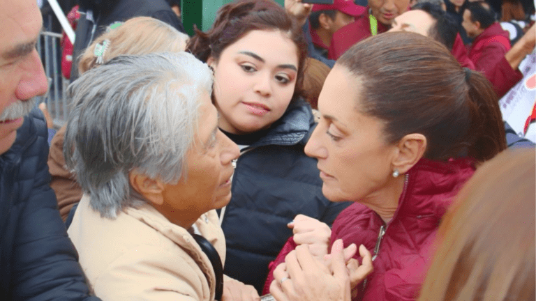 Claudia Sheinbaum destaca logros de la 4T en Apodaca, Nuevo León y anticipa un año histórico con continuidad y una presidenta mujer