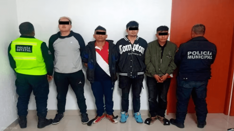 Operativo Exitoso contra la Familia Michoacana: Cuatro Detenidos por Secuestro en Zinacantepec, Estado de México