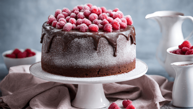 Pastel de Chocolate y Frambuesa: Un Postre Irresistible para los Amantes del Dulce