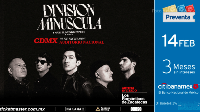 DIVISIÓN MINÚSCULA EN EL AUDITORIO NACIONAL: Un Regreso triunfal al escenario del Rock mexicano