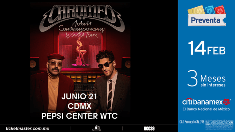 Chromeo regresa a la Ciudad de México para incendiar la pista de baile