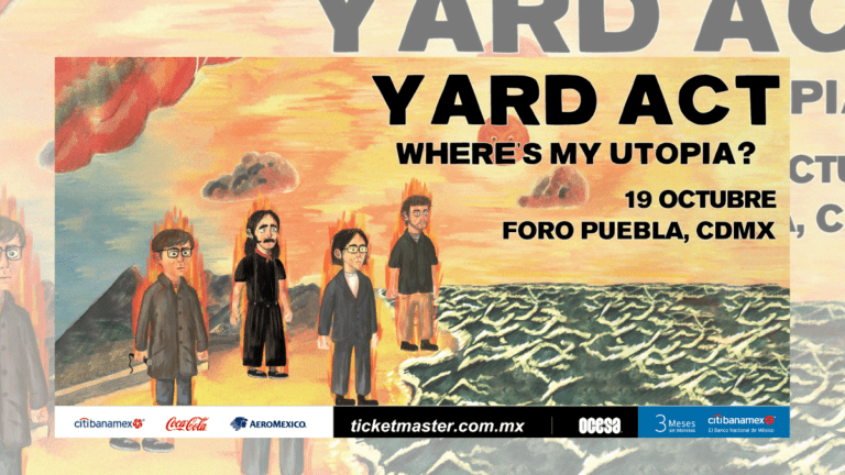 Evento en el Foro Puebla: Yard Act trae el mejor Rock británico a la CDMX