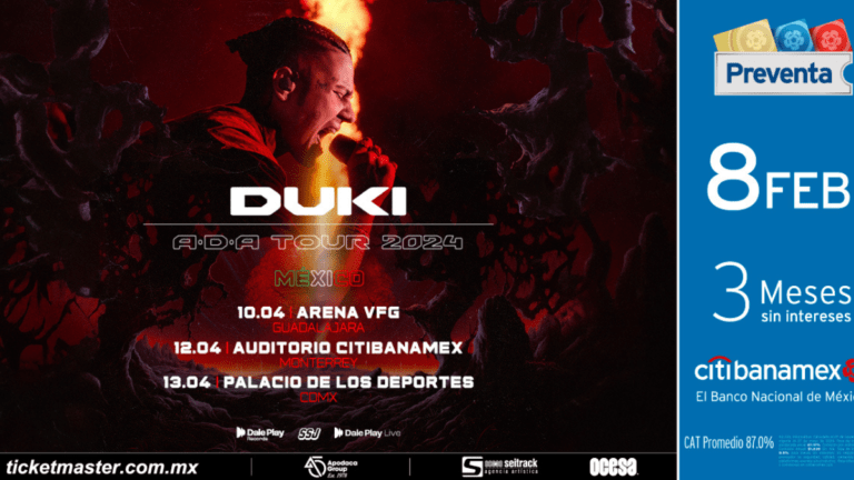 DUKI llega a México para arrasar con su inconfundible flow