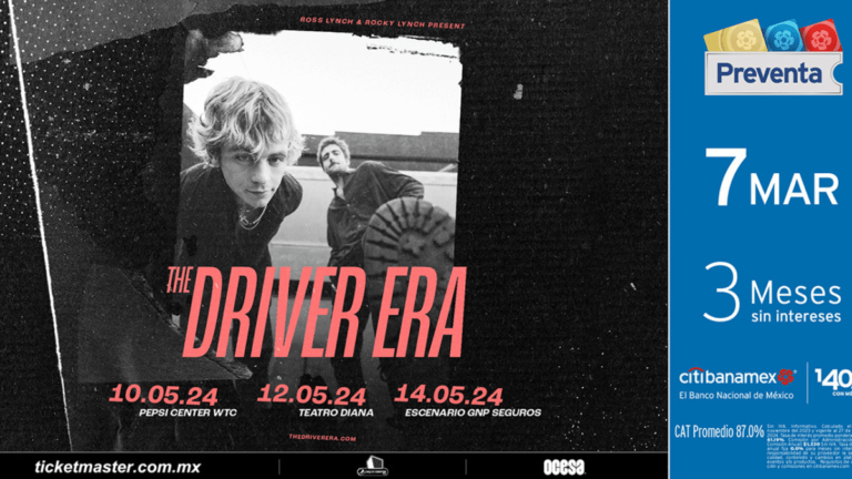 The Driver Era Regresa a México: Una explosión de Rock alternativo y energía contagiosa