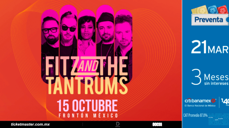 Fitz & The Tantrums: La explosión del Indie Pop llega a México