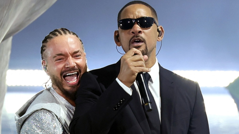 Will Smith sorprende al público al unirse a J Balvin en Coachella