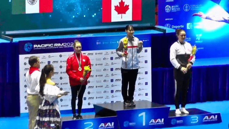 “Dafne Navarro Brilla en el Torneo Internacional de Gimnasia en Colombia: Subcampeonato en los Pacific Rim Championships”