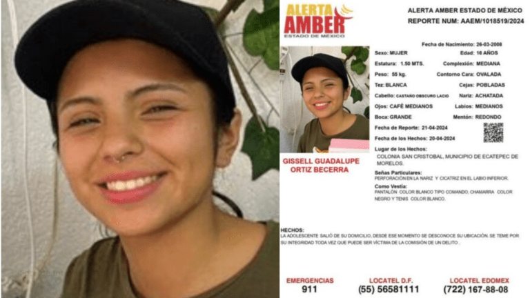 Desaparece adolescente en Ecatepec: Se activa Alerta Amber