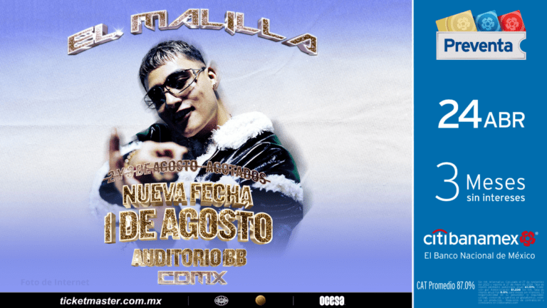 ¡El Malilla anuncia fecha adicional en el Auditorio BB ! ¡Prepárate para otro explosivo show!