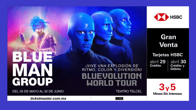 Blue Man Group regresa a México con su nuevo tour “Bluevolution World Tour”