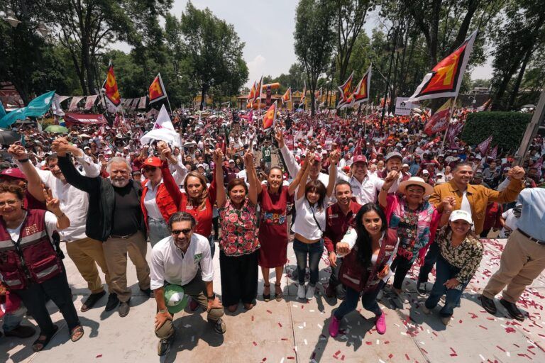 Claudia Sheinbaum Promete Viviendas Asequibles para Jóvenes y Transformaciones para la Ciudad de México en Coyoacán