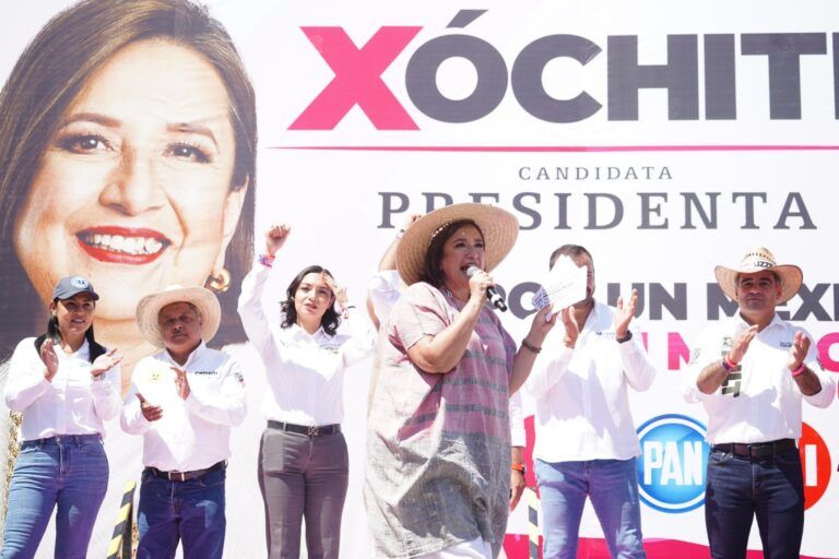 Xóchitl Gálvez llama a proteger casillas y votar por un México unido en Colima