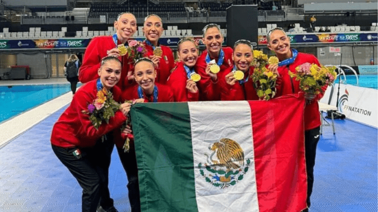 México gana la segunda medalla de oro en natación artística previo a los juegos olímpicos de París 2024