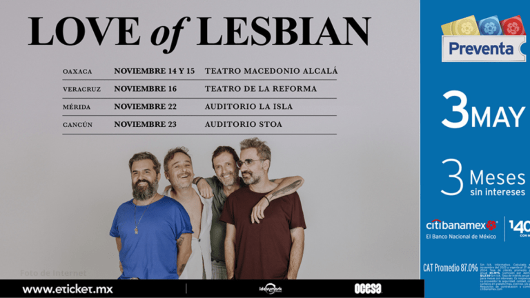 Love of Lesbian Regresa a México con su Gira “Ejército de Salvación”