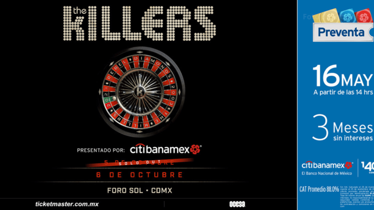 The Killers anuncian segunda fecha en Ciudad de México debido a la gran demanda