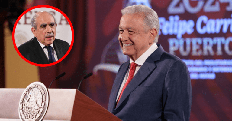 AMLO Informa que Pablo Gómez, Titular de la UIF, se Encuentra Bien Tras Sufrir un “Patatús”.