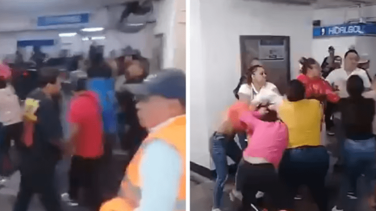 Campal en el Metro CDMX: Vendedores Ambulantes se Dan ‘Trancazos’ en Línea 2 (VIDEO).