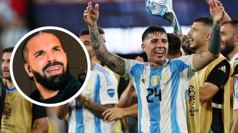 Argentina Seleccion burla a Drake tras la derrota de Canadá en la semifinal de la Champions League