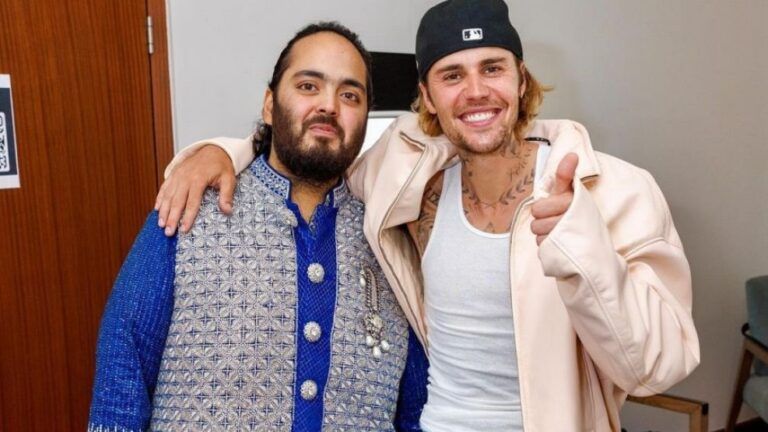 Justin Bieber da concierto privado en boda de millonario hindú