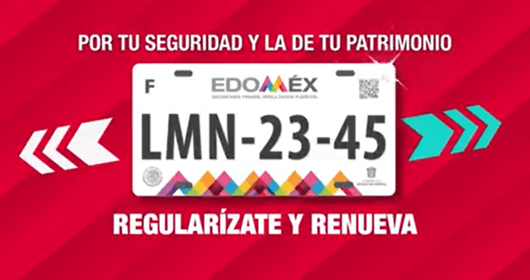 INICIA EL PROGRAMA DE REEMPLACAMIENTO 2024 EN EDOMEX