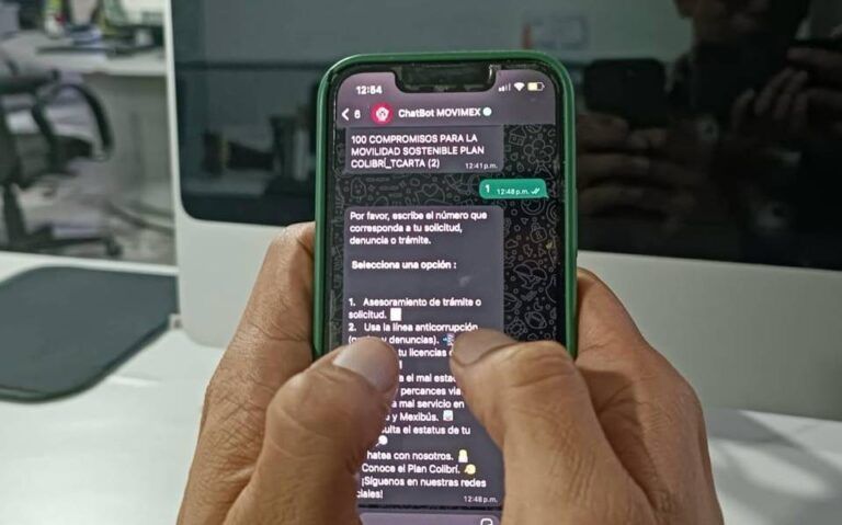 CHATBOT MOVIMEX: NUEVO SERVICIO VIRTUAL PARA TRÁMITES DE MOVILIDAD EN EL ESTADO DE MÉXICO