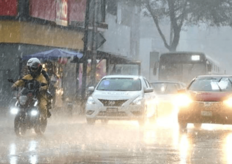 Activan Alerta Amarilla por lluvias y posible caída de granizo en toda la CDMX.