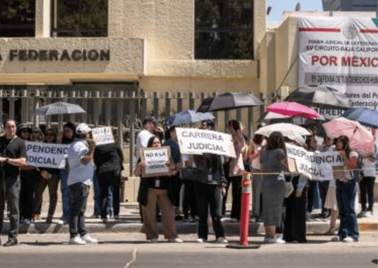 Paro de trabajadores no detendrá Reforma Judicial, advierte Ignacio Mier.