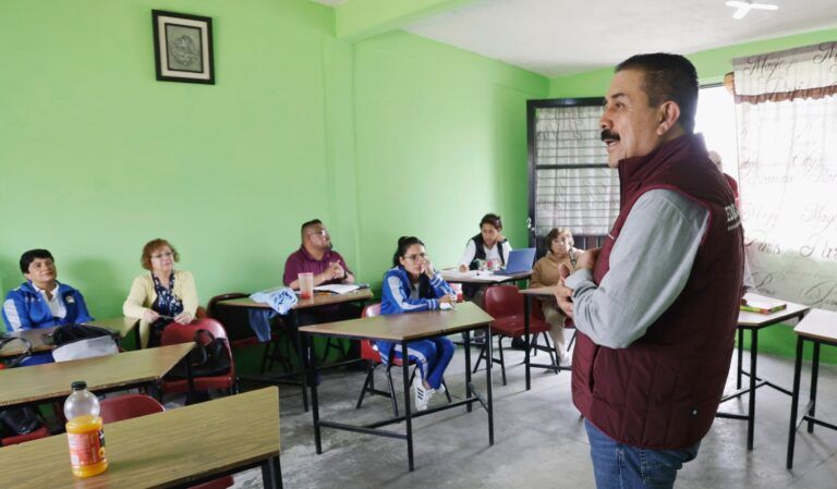 Garantiza Gobierno del Estado de México regreso seguro a clases en 22 escuelas en Chalco