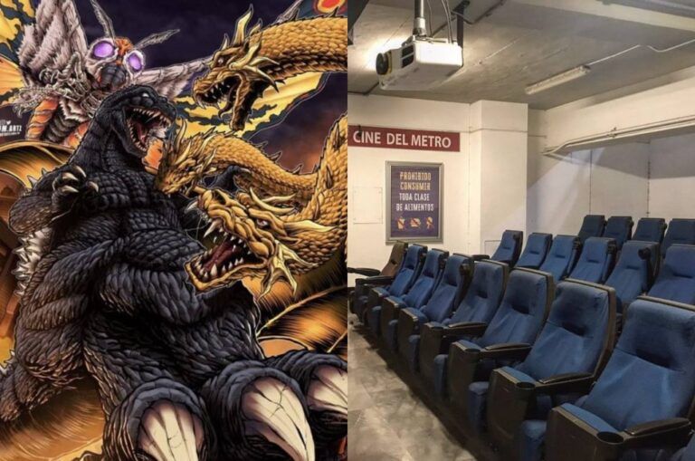 EL METRO NOS TRAE A GODZILLA GRATIS