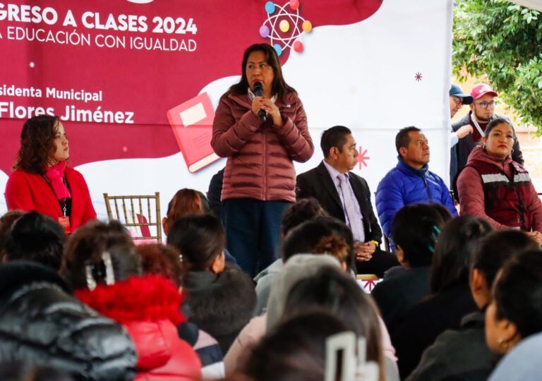 PRESIDENTA DE CHIMALHUACÁN LIDERA SEGUNDA SEMANA DEL PROGRAMA “TRANSFORMANDO LA EDUCACIÓN CON IGUALDAD”