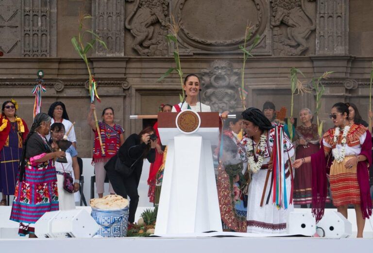 “No al racismo, no al clasismo y no al machismo”, subraya CSP; ¡no les voy a fallar!, promete.