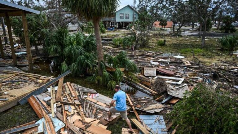 El huracán Helene deja 91 muertos en Estados Unidos y millones sin electricidad