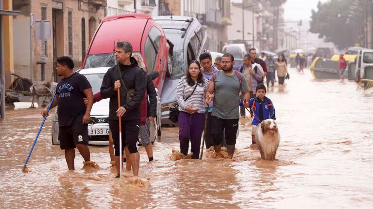 Alerta Roja en Valencia y otras regiones de España por la amenaza de una nueva DANA