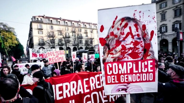 Manifestaciones en Italia: Enfrentamientos, Críticas y Protestas Contra el Gobierno de Giorgia Meloni