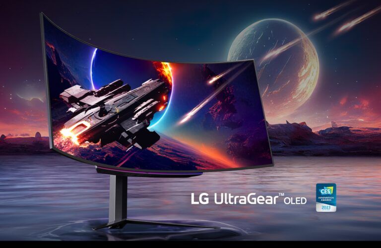 LG presenta su nuevo monitor gamer OLED de 45 pulgadas con resolución superior a 4K