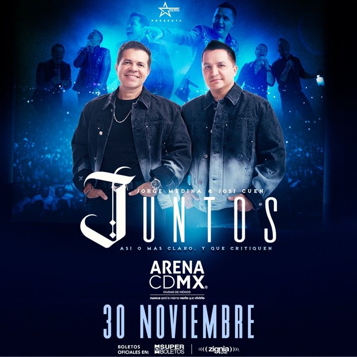 Jorge Medina y Josi Cuen conquistan la Arena CDMX con una noche inolvidable