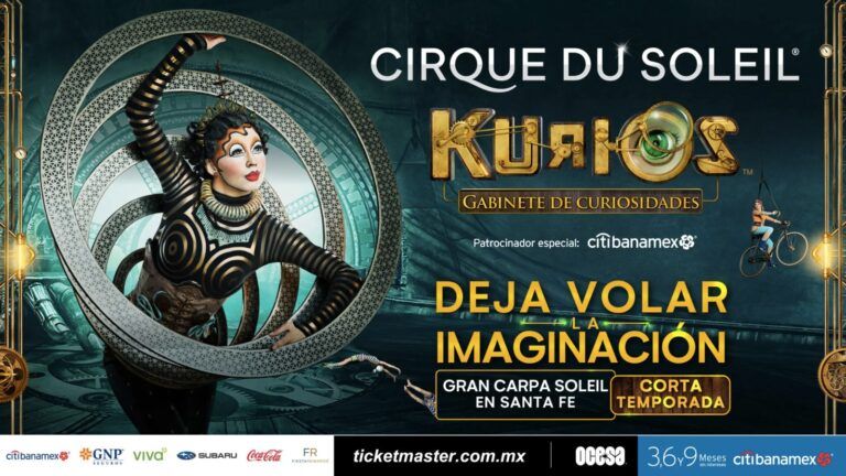 Cirque du Soleil cumple 40 años con su espectacular «Kurios» en la CDMX