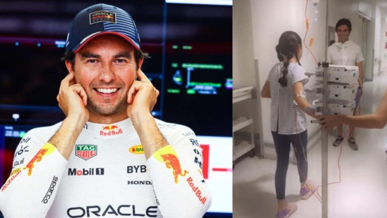 Checo Pérez conmueve con un noble gesto a una niña hospitalizada