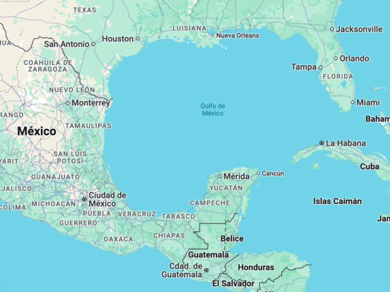 Golfo de México vs. Golfo de América: La disputa en mapas digitales