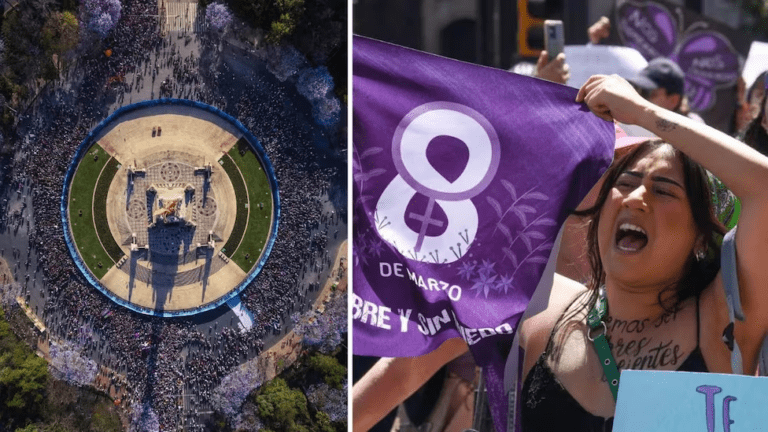 Marcha del 8 de Marzo: Mujeres en el Zócalo exigen justicia y el fin de la violencia de género