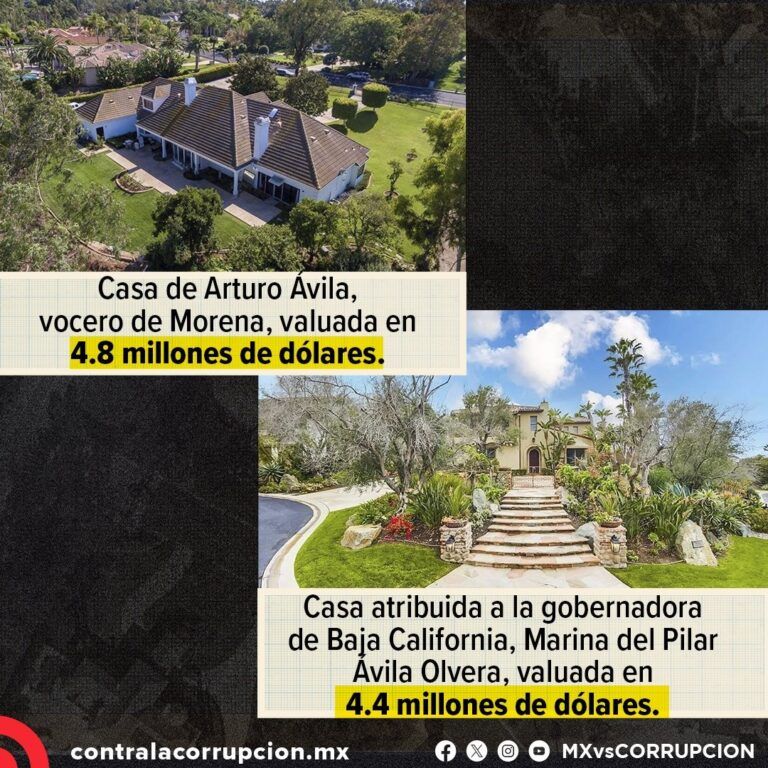 Revela MCC que el morenista Arturo Ávila posee una residencia valuada en 4.8 millones de dólares