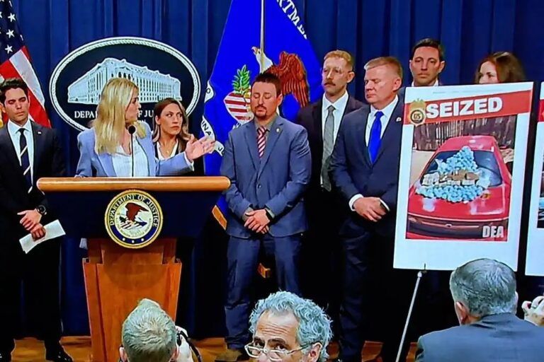 Presume Estados Unidos decomiso histórico de fentanilo ligado al Cártel de Sinaloa