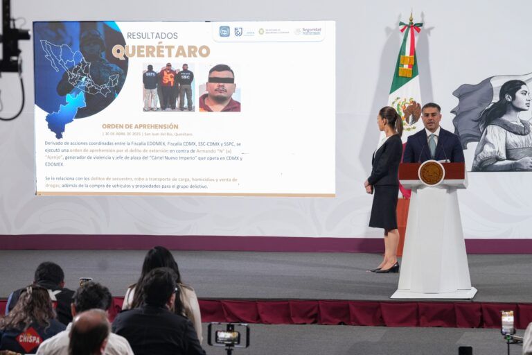En siete meses de su mandato bajan un 25% los homicidios, Avances en Seguridad, señala Sheinbaum