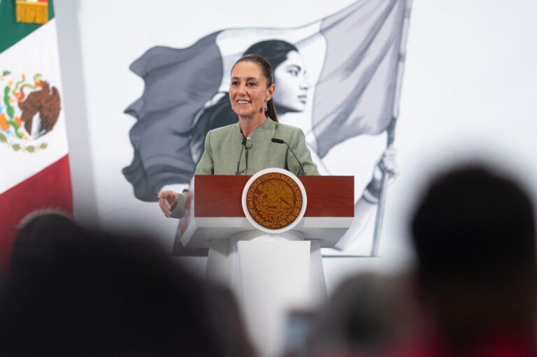 Exige Sheinbaum a EU no usar el pretexto de narcoterrorismo para intervenir