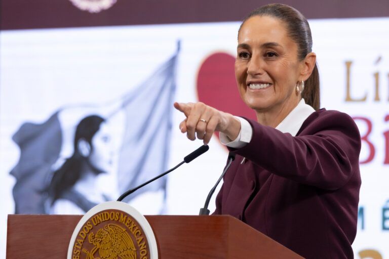 Advierte Sheinbaum a la CNTE que boicotear la elección judicial, es actuar “contra la libertad”