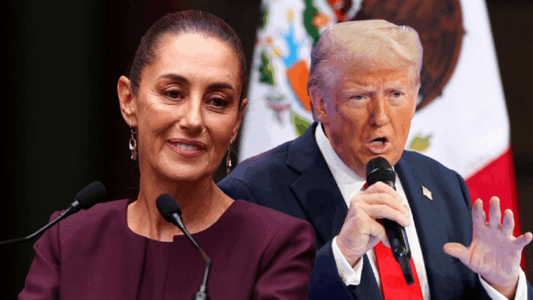 Trump critica a Sheinbaum por rechazar envío de tropas